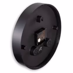 Hama Elba Orologio al quarzo Rotondo Nero, Bianco