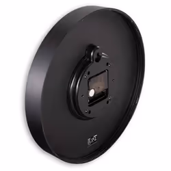 Hama Corsica Orologio al quarzo Rotondo Nero, Bianco