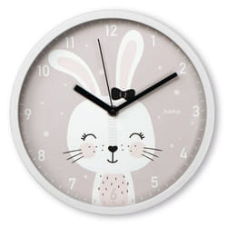 Hama Maui Orologio al quarzo Rotondo Grigio, Bianco