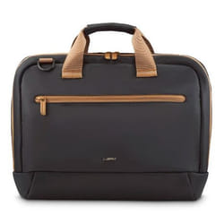 Hama Ultra Lightweight 14.1" Borsa con caricamento dall'alto Beige, Nero