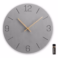 Hama Crete Orologio al quarzo Rotondo Grigio - Vista aggiuntiva 4