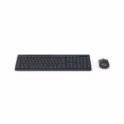 Hama WKM-200 tastiera Mouse incluso Casa/ufficio RF Wireless QWERTZ Tedesco Nero