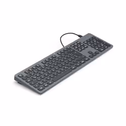 Hama CK-400 tastiera Casa/ufficio USB QWERTZ Tedesco Nero, Grigio scuro - Vista aggiuntiva 4