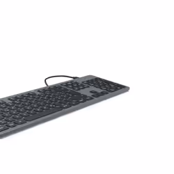 Hama CK-400 tastiera Casa/ufficio USB QWERTZ Tedesco Nero, Grigio scuro - Vista aggiuntiva 7