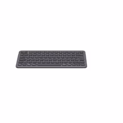Hama WK-500 tastiera Casa/ufficio RF senza fili + Bluetooth QWERTZ Tedesco Nero, Grigio scuro