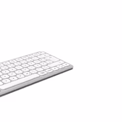 Hama WK-500 tastiera Casa/ufficio RF senza fili + Bluetooth QWERTZ Tedesco Grigio, Bianco - Vista aggiuntiva 5