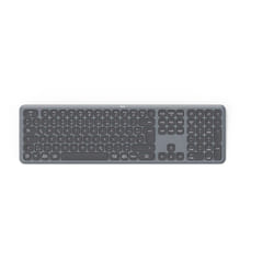 Hama WK-550 tastiera Casa/ufficio RF senza fili + Bluetooth QWERTZ Tedesco Nero, Grigio scuro