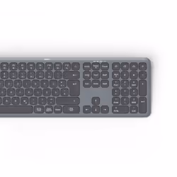 Hama WK-550 tastiera Casa/ufficio RF senza fili + Bluetooth QWERTZ Tedesco Nero, Grigio scuro - Vista aggiuntiva 6