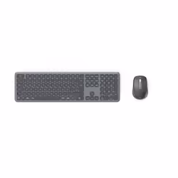 Hama WKM-550, Wireless, RF senza fili + Bluetooth, Tasto con meccanismo a forbici, QWERTZ, Nero, Mouse incluso