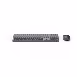 Hama WKM-550 tastiera Mouse incluso Casa/ufficio RF senza fili + Bluetooth QWERTZ Tedesco Nero