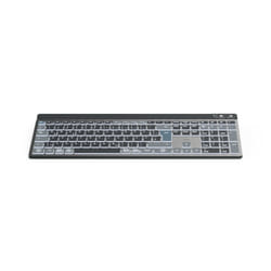 Hama WK-750 tastiera Casa/ufficio Bluetooth QWERTZ Tedesco Antracite, Nero, Blu
