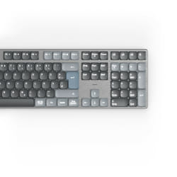 Hama WK-800 tastiera Casa/ufficio Bluetooth QWERTZ Tedesco Antracite, Nero, Blu