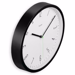 Hama Capri Orologio al quarzo Rotondo Nero, Bianco - Vista aggiuntiva 2