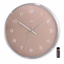 Hama Fiji Orologio radiocomandato Cerchio Rosa, Argento - Vista aggiuntiva 4