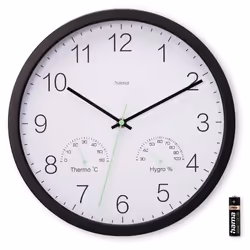 Hama Santorini Orologio al quarzo Rotondo Nero, Bianco - Vista aggiuntiva 4