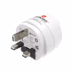 Hama 00223483 adattatore per presa di corrente Tipo G (UK) Tipo F Bianco - Vista aggiuntiva 2
