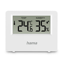 Hama 00222222 termometro Termometro da ambiente elettronico Interno Bianco