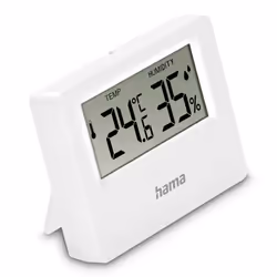 Hama 00222222 termometro Termometro da ambiente elettronico Interno Bianco - Vista aggiuntiva 2