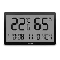 Hama 00222232 stazione meteorologica digitale Nero Batteria