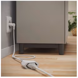 Hama 00223265 prolunghe e multiple 3 m 1 presa(e) AC Interno Bianco - Vista aggiuntiva 5