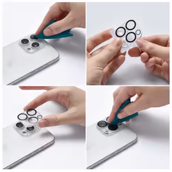 Hama Cam Protect Protezione per obiettivo della fotocamera Apple 1 pz - Vista aggiuntiva 8