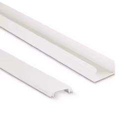 Hama 00221017 organizer per cavi Universale Canalina per cavi Bianco 4 pz - Vista aggiuntiva 2