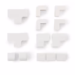 Hama 00221017 organizer per cavi Universale Canalina per cavi Bianco 4 pz - Vista aggiuntiva 4
