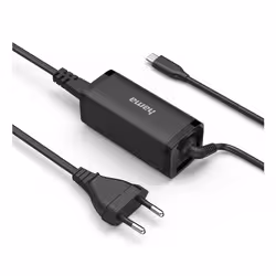 Hama 00200023 adattatore e invertitore Interno 65 W Nero - Vista aggiuntiva 2