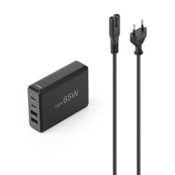 Hama 00201979 Caricabatterie per dispositivi mobili Computer portatile, Power bank, Smartphone, Tablet Nero AC Ricarica rapida Interno