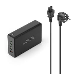 Hama 00201977 Caricabatterie per dispositivi mobili Computer portatile, Power bank, Smartphone, Tablet Nero AC Ricarica rapida Interno