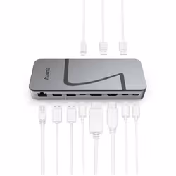 Hama Connect2Office Speed USB 3.2 Gen 1 (3.1 Gen 1) Type-C 40000 Mbit/s Antracite - Vista aggiuntiva 3