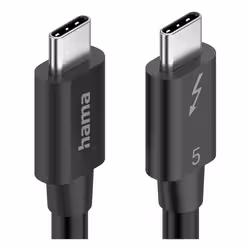 Hama USB-C cavo USB USB 3.2 Gen 2 (3.1 Gen 2) 1 m USB C 80 Gbit/s 240 W Nero - Vista aggiuntiva 3