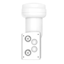 Hama 00205375 convertitori abbassatore di frequenza Low Noise Block (LNB) 10,7 - 12,75 GHz Bianco