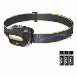 Hama HL110 Nero, Blu, Giallo Torcia a fascia COB LED - Vista aggiuntiva 4
