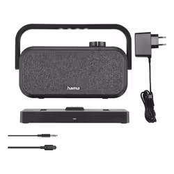 Hama 00221849 altoparlante Nero, Grigio Wireless - Vista aggiuntiva 8