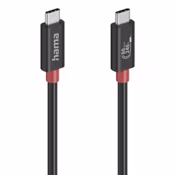 Hama 00200799 cavo USB USB4 Gen 4x2 1 m USB C Nero - Vista aggiuntiva 2