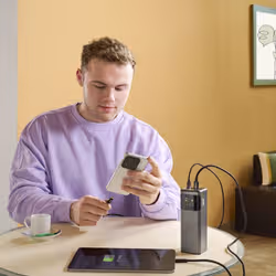 Hama High Power Ioni di Litio 24000 mAh Grigio - Vista aggiuntiva 8