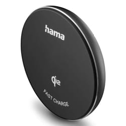 Hama 00201735 Caricabatterie per dispositivi mobili Smartphone Nero USB Carica wireless Ricarica rapida Interno