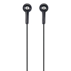 Hama Gloss II Auricolari con filo Nero, Grigio scuro