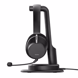 Hama BT-900 Auricolare Con cavo e senza cavo A Padiglione Ufficio USB tipo-C Bluetooth Base di ricarica Nero - Vista aggiuntiva 2