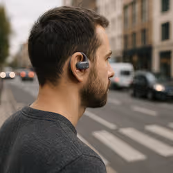 Hama Spirit Open Auricolare True Wireless Stereo (TWS) In-ear Musica e Chiamate Bluetooth Nero - Vista aggiuntiva 6