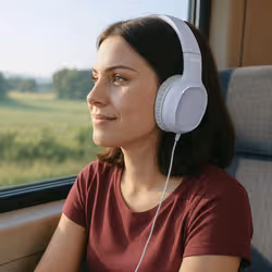 Hama Fun C Auricolare Cablato A Padiglione Musica e Chiamate USB tipo-C Bianco - Vista aggiuntiva 6