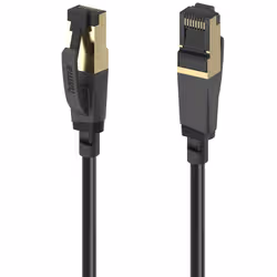 Hama 00202002 cavo di rete Nero 3 m Cat8 S/FTP (S-STP) - Vista aggiuntiva 2