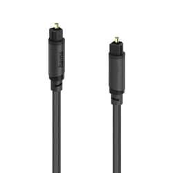 Hama 00202018 cavo audio 5 m Toslink Nero