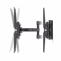Hama 00220898 Supporto TV a parete 2,16 m (85") Nero - Vista aggiuntiva 2