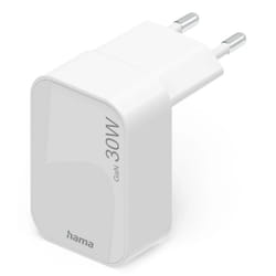 Hama 00201954 Caricabatterie per dispositivi mobili Smartphone, Tablet Bianco AC Ricarica rapida Interno