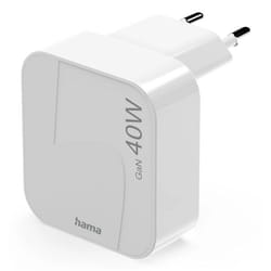 Hama 00201955 Caricabatterie per dispositivi mobili Smartphone, Tablet Bianco AC Ricarica rapida Interno