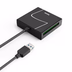 Hama 00200148 lettore di schede USB 3.2 Gen 1 (3.1 Gen 1) Type-A/Type-C Nero - Vista aggiuntiva 4