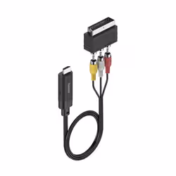 Hama 00205775 cavo e adattatore video HDMI tipo A (Standard) SCART (21-pin) Nero - Vista aggiuntiva 2