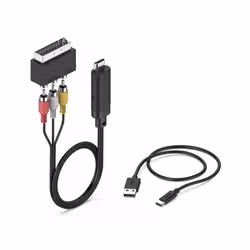 Hama 00205775 cavo e adattatore video HDMI tipo A (Standard) SCART (21-pin) Nero - Vista aggiuntiva 3
